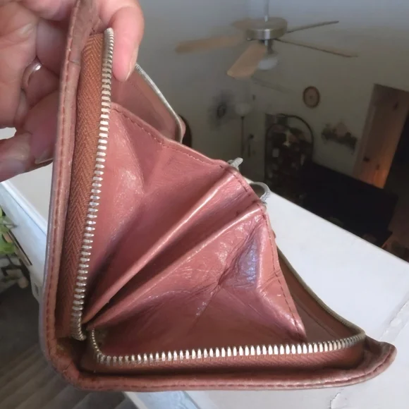 HOBO Remi The Original Leather Accordion Zip Around Wallet - Picture 11 of 14